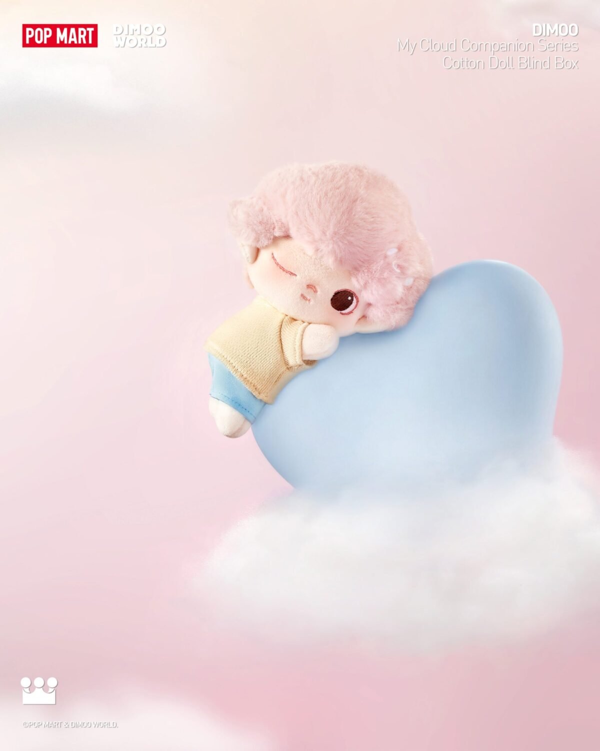 POP MART DIMOO My Cloud Companion Series-Cotton Doll Blind Box - Bild 3