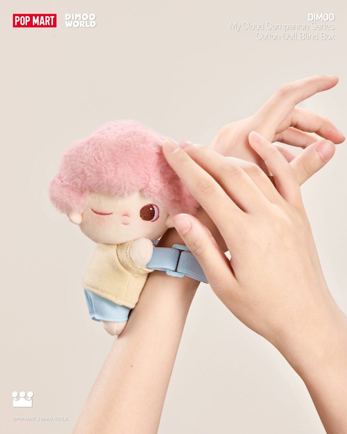 POP MART DIMOO My Cloud Companion Series-Cotton Doll Blind Box - Bild 5