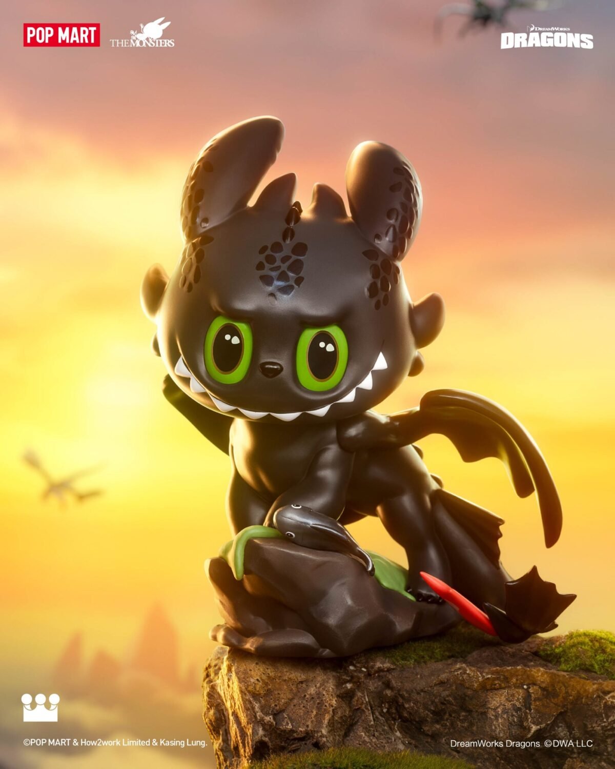 POP MART THE MONSTERS (How to Train Your Dragon Figurine) - Bild 1
