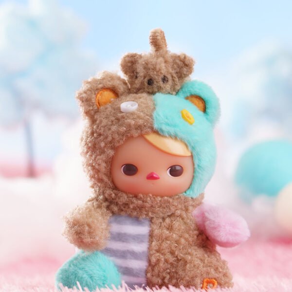 POP MART Pucky Bear Planet Series - Plush Blind Box