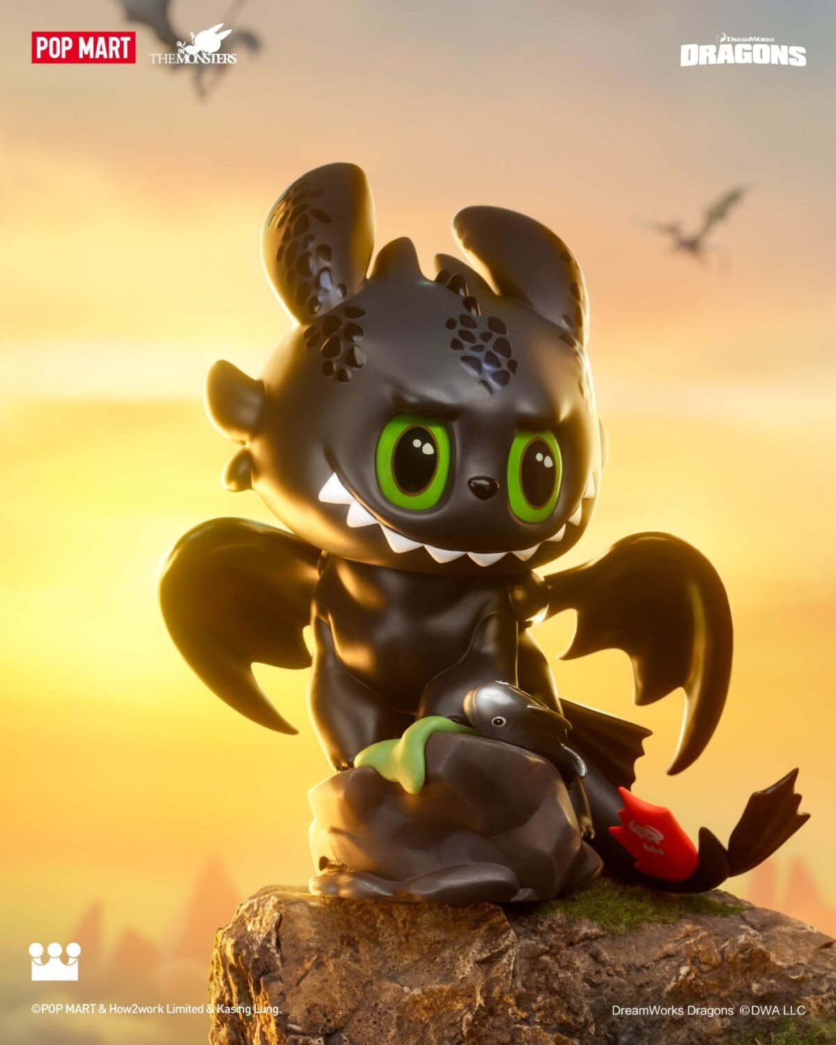 POP MART THE MONSTERS (How to Train Your Dragon Figurine) - Bild 3