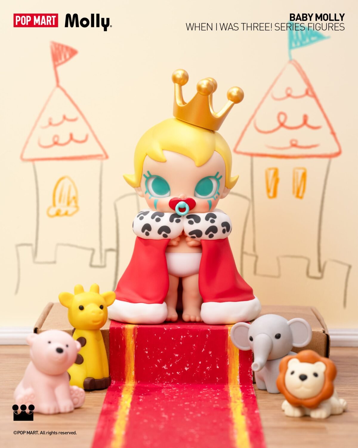 POP MART Baby Molly When I was Three！Series Figures - Bild 8
