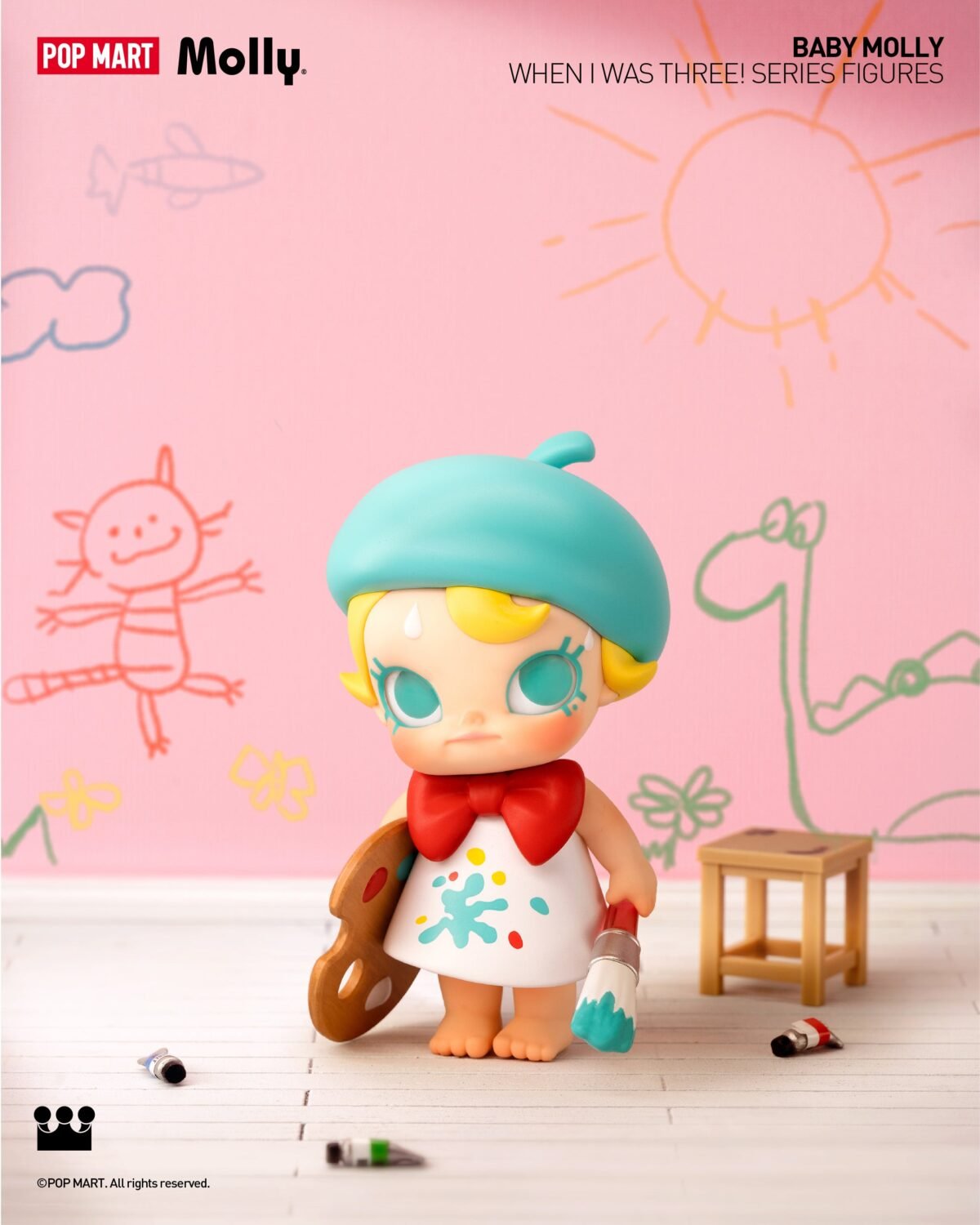 POP MART Baby Molly When I was Three！Series Figures - Bild 14