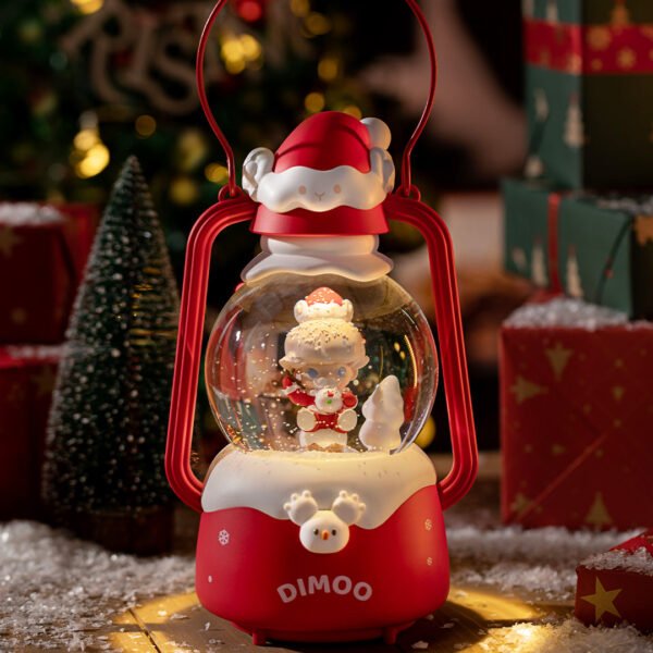 POP MART Dimoo Letters from Snowman Series - Crystal Ball Lamp