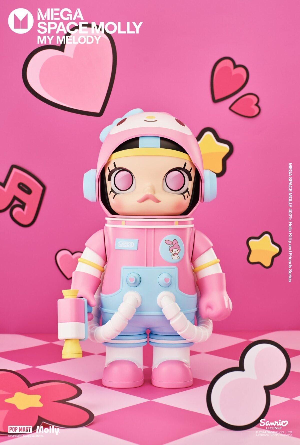 Pre-Order POP MART MEGA SPACE MOLLY 400% Sanrio Characters Series - Bild 5