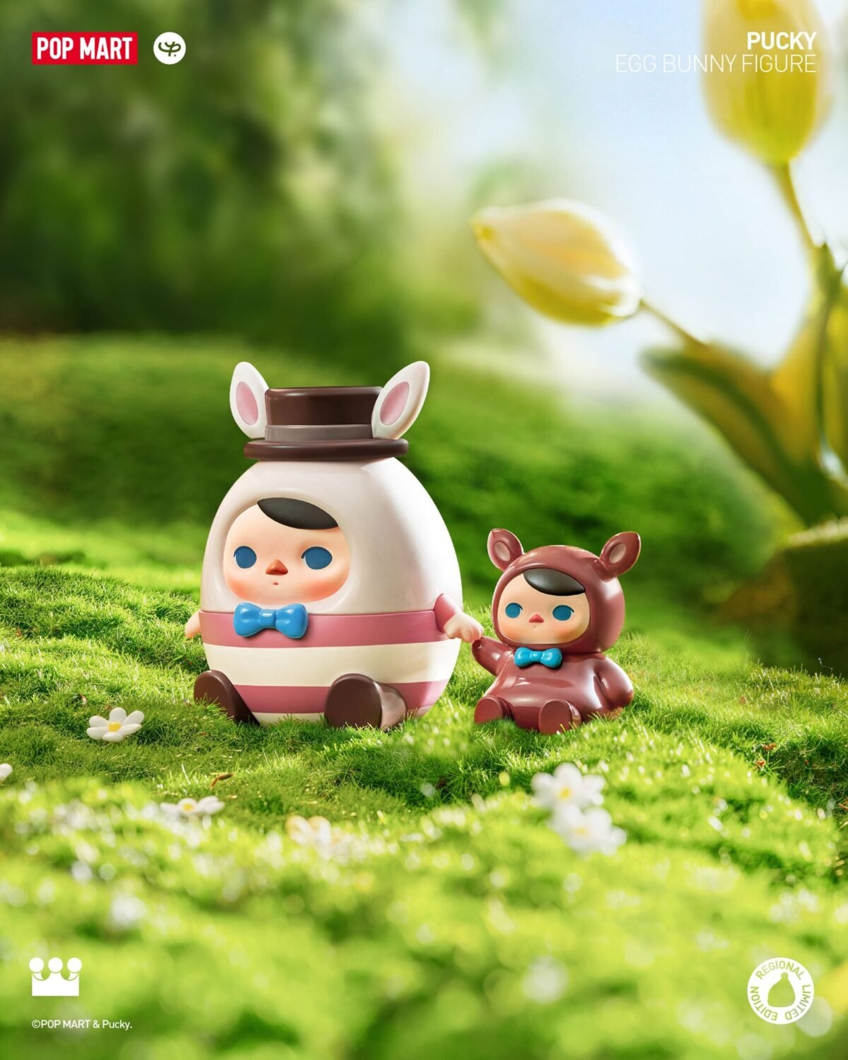 POP MART PUCKY Egg Bunny Figure - Bild 1