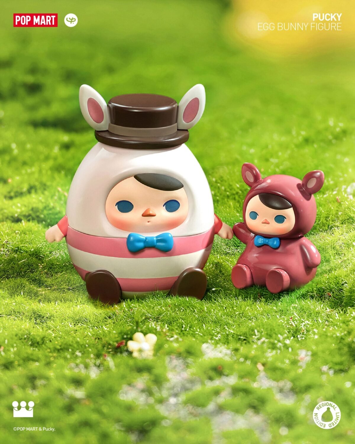 POP MART PUCKY Egg Bunny Figure - Bild 2
