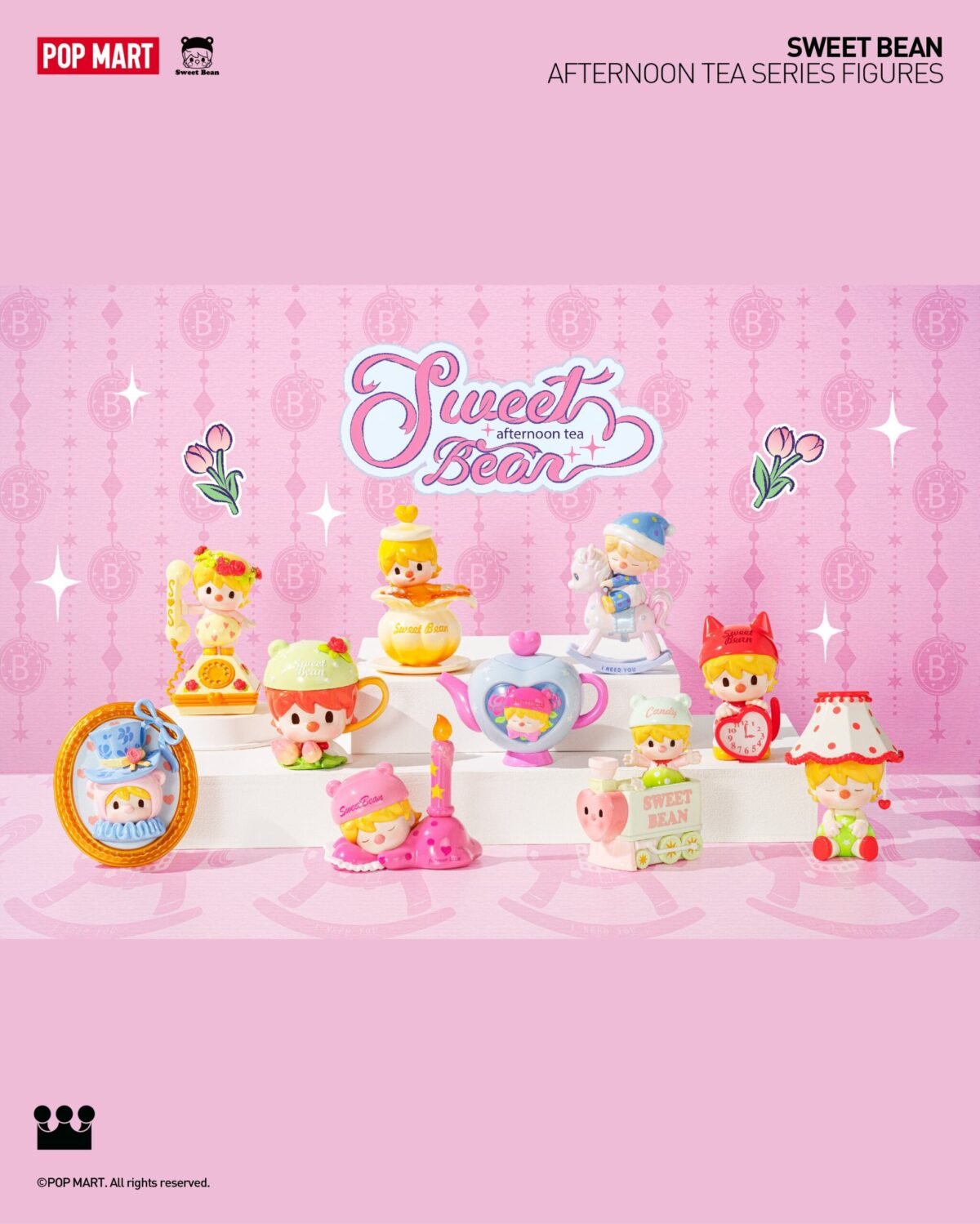 POP MART Sweet Bean Afternoon Tea Series Figures - Bild 4