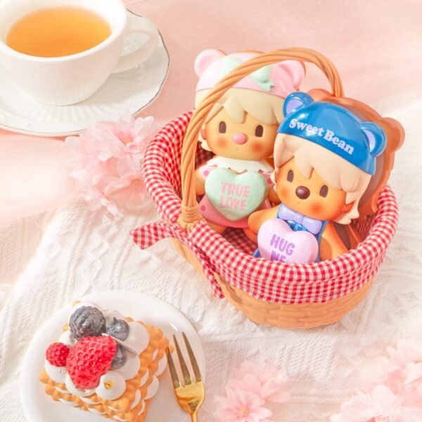 POP MART Sweet Bean Cookie Basket Figurine