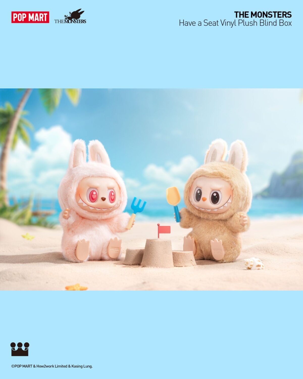POP MART THE MONSTERS - Have a Seat Vinyl Plush Blind Box - Bild 1