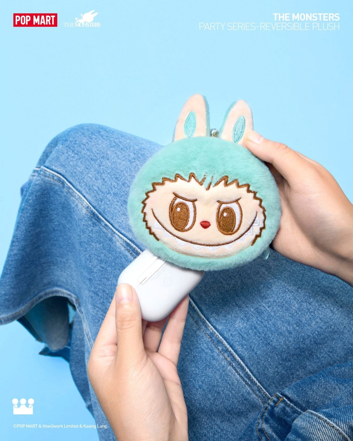 POP MART THE MONSTERS Party Series-Reversible Plush - Bild 2