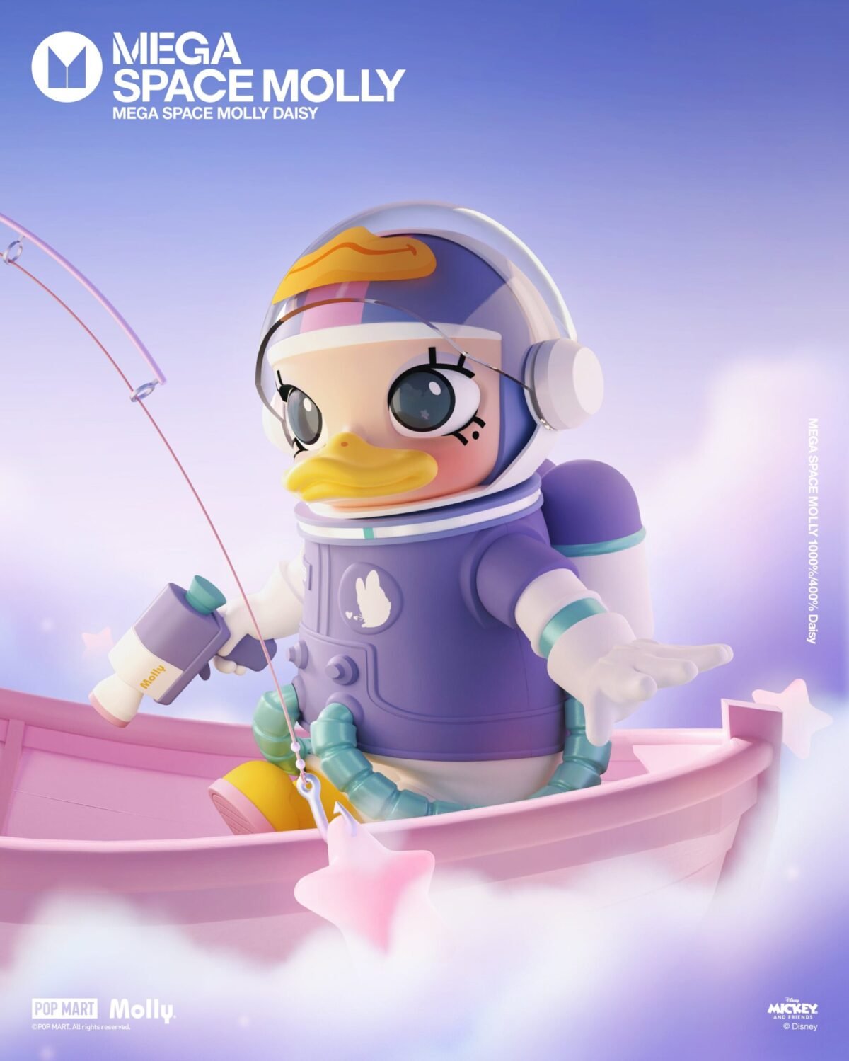 POP MART MEGA SPACE MOLLY 1000% Daisy - Bild 1