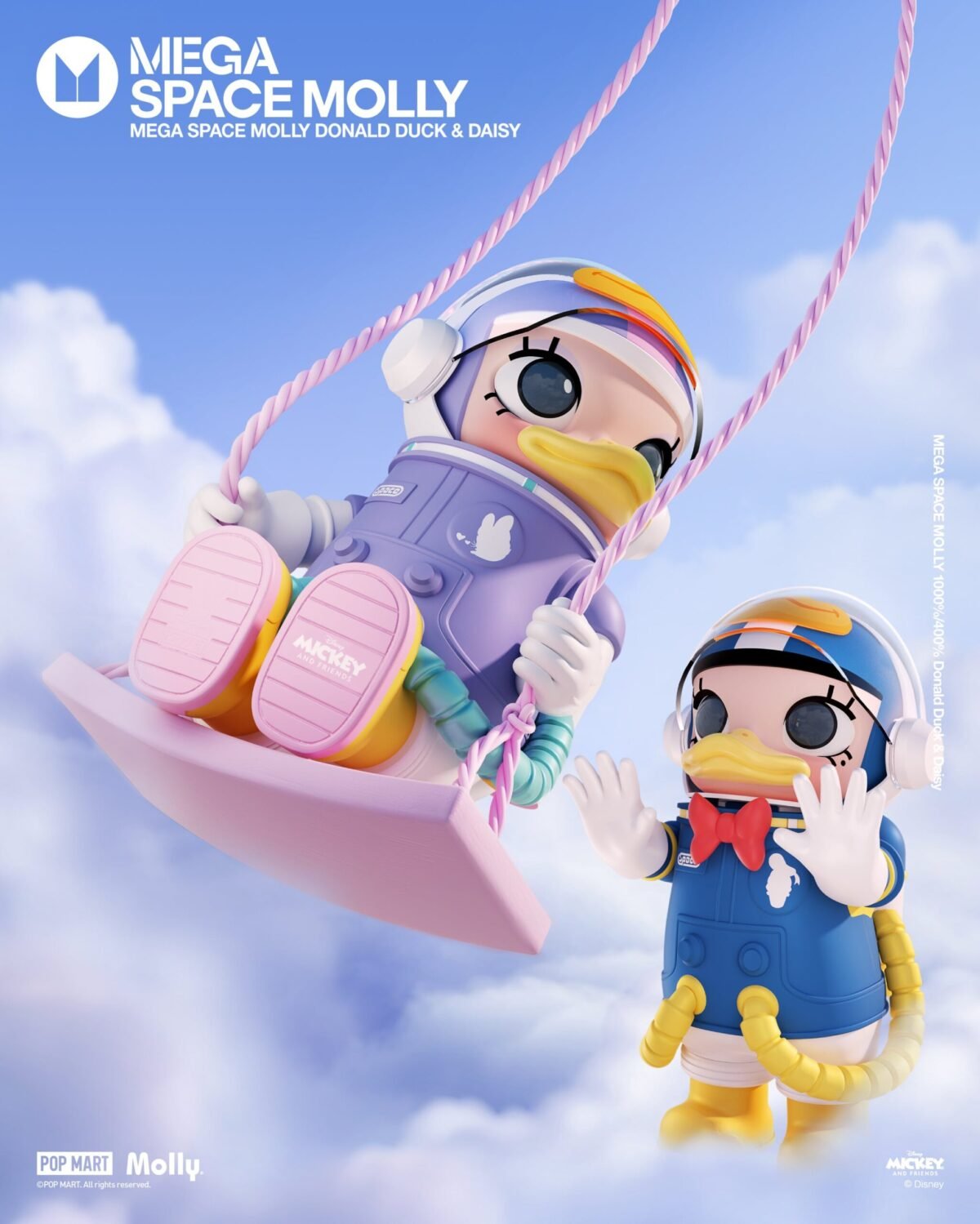 POP MART MEGA SPACE MOLLY 1000% Daisy - Bild 2